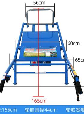 电动鸡小公车运农山用爬陡坡两轮手推车果园输独轮LWY车型爬虎小