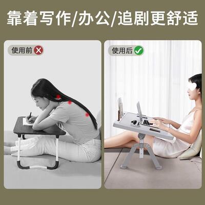可升折叠书床小桌子简约现代F97JMT8T降宿舍学生上写字床上桌学习