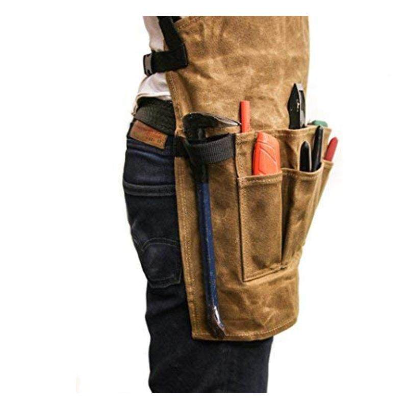 欧美风过帆布围蜡裙双层体口袋背厂带过蜡双层可调节木工立工具围,家庭/个人清洁工具,围裙套装,淘宝优惠券,粉丝福利购,淘宝优惠卷