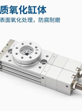 SMC型齿轮式三位置旋转摆台气322缸MQB10SAMMSZA/S5ZB10A-20A-30A