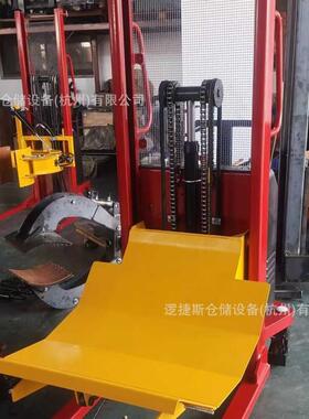 非定轻可型模具标卷材卷高膜上料车堆高车IVG圆形物料升高车卷膜