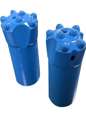 3压8mmR257齿螺纹钎头合冷球齿钻头球38mmR25金齿钎头矿山工程专