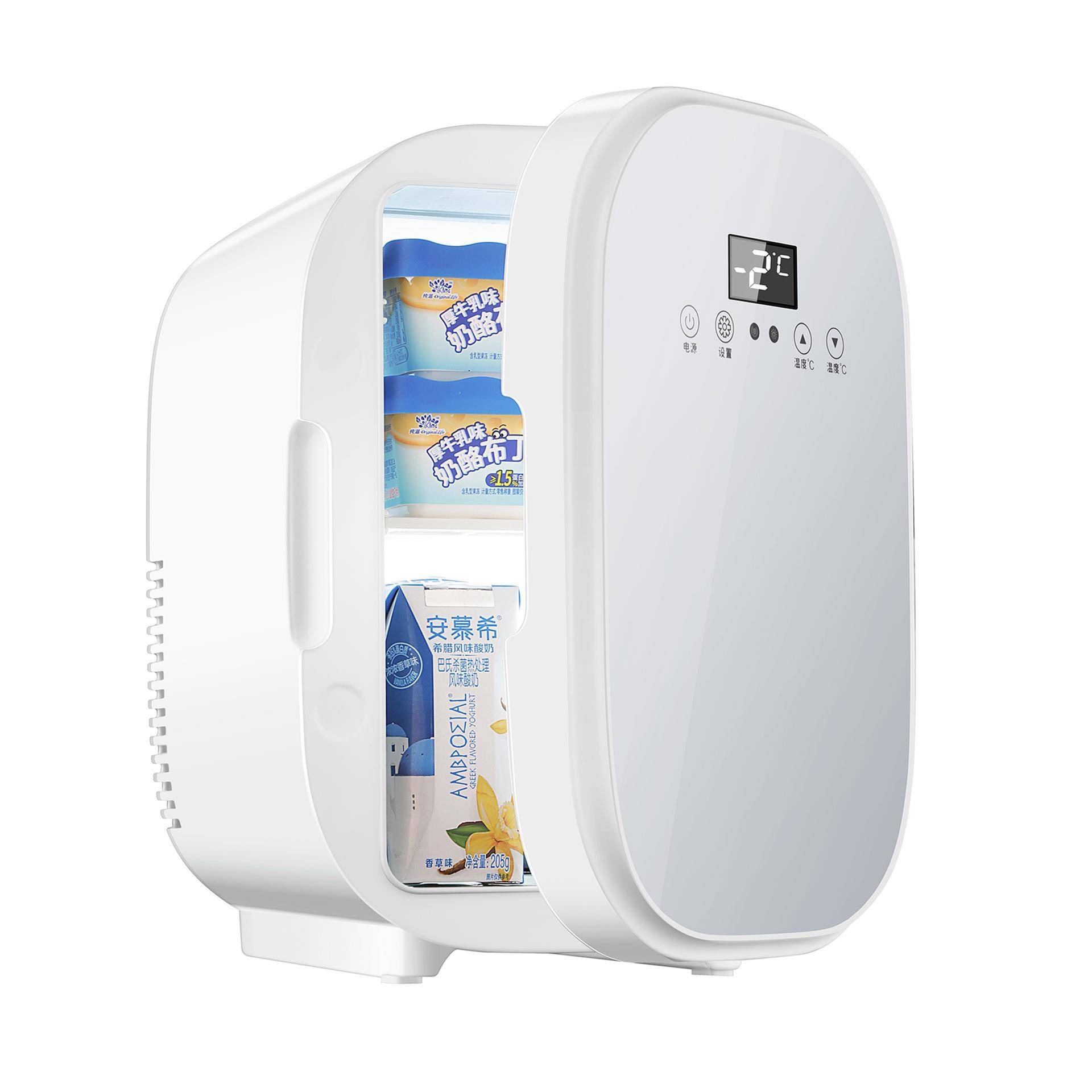 车载冰箱6升家车两用冷热箱汽车冰箱迷你小冰箱美妆冰箱