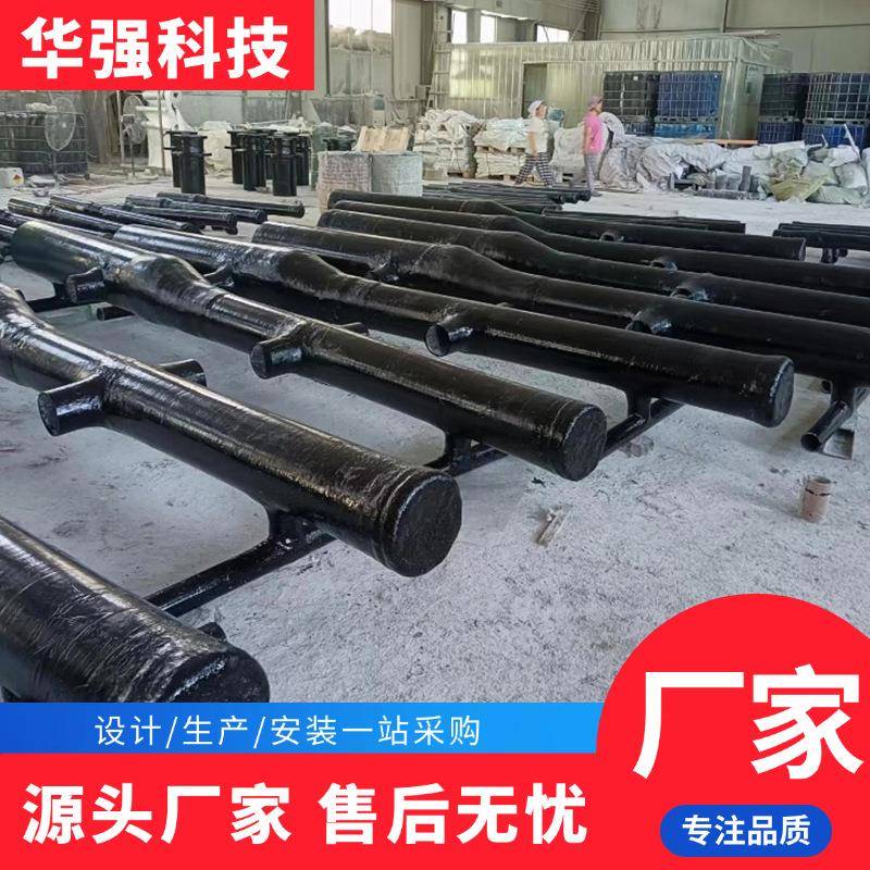 玻璃钢脱硫塔喷淋管浆液输送循环管件碳化硅喷淋管道喷淋管