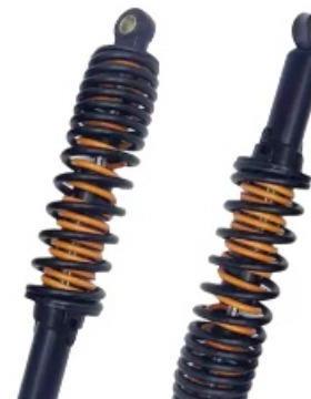 墨西哥美客多热销产品：Boxer150Bm150摩托后减震（黑+橙色）