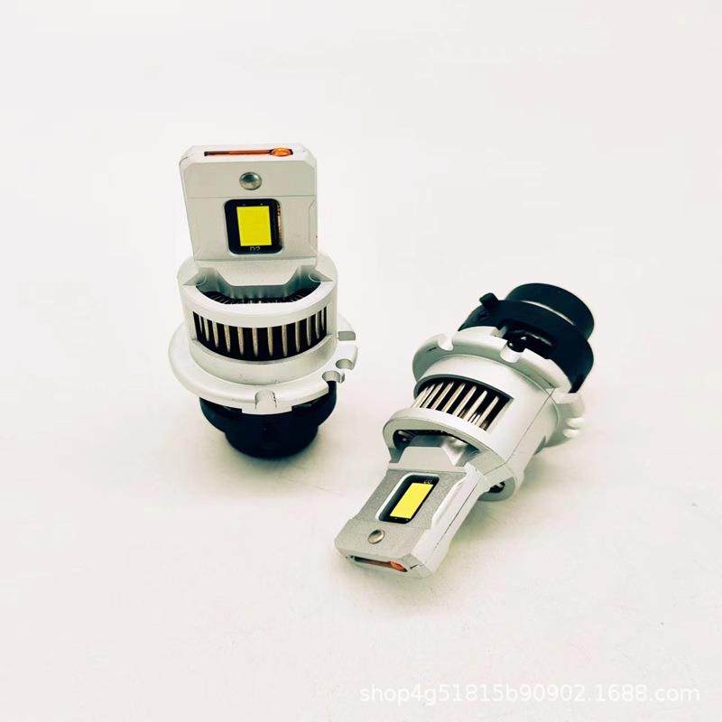汽车灯D2S/D4SLED灯泡一体化12V55W6000K原车氙气灯改LED大灯泡
