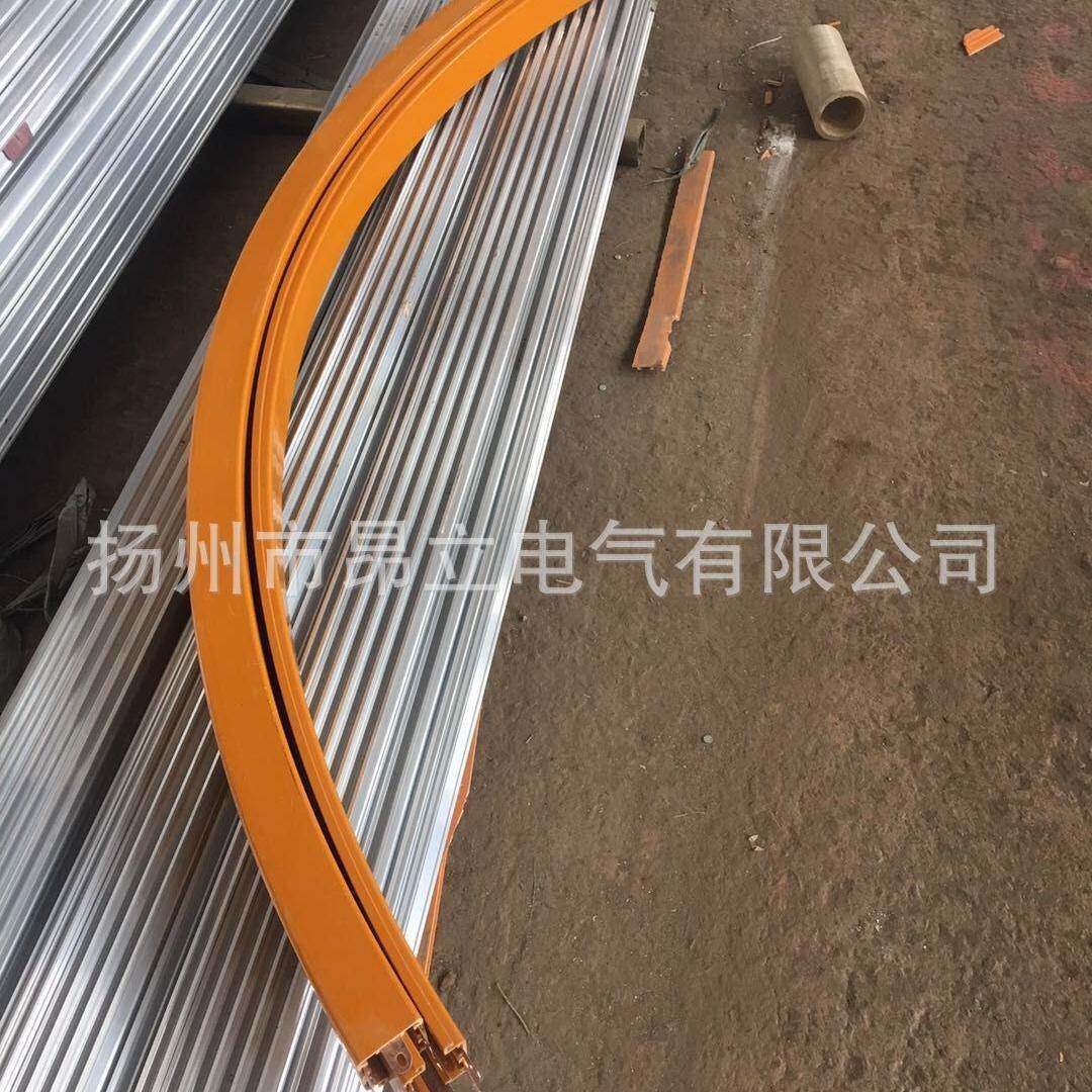 弯弧安全滑触线DHG-4-10/50A电动葫芦圆弧滑线集电器JDR4-16/40