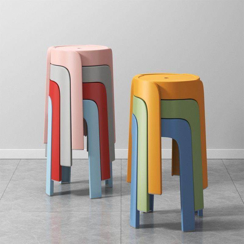 特厚旋风凳子家用客厅高脚凳可叠放现代简约圆凳塑料高凳餐桌椅子,纺织面料/辅料/配套,纺织机械配件,淘宝优惠券,粉丝福利购,淘宝优惠卷