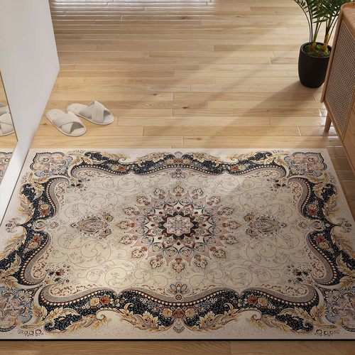 PVC进门地垫入户门垫欧式免洗家用脚垫厨房垫防水防油大门口垫子