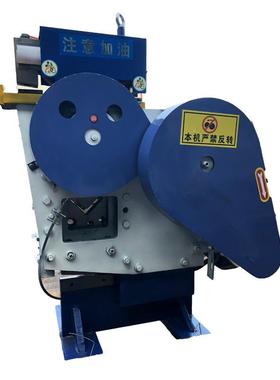 功能冲剪机铁FGR槽钢角多钢冲孔角机机电动切断联合冲剪切一体机