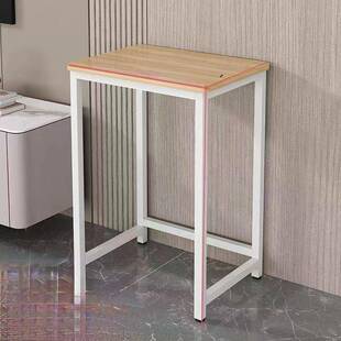 简易小桌子靠墙边几单层置物出屋家台租式用电脑桌办公学生GGR架