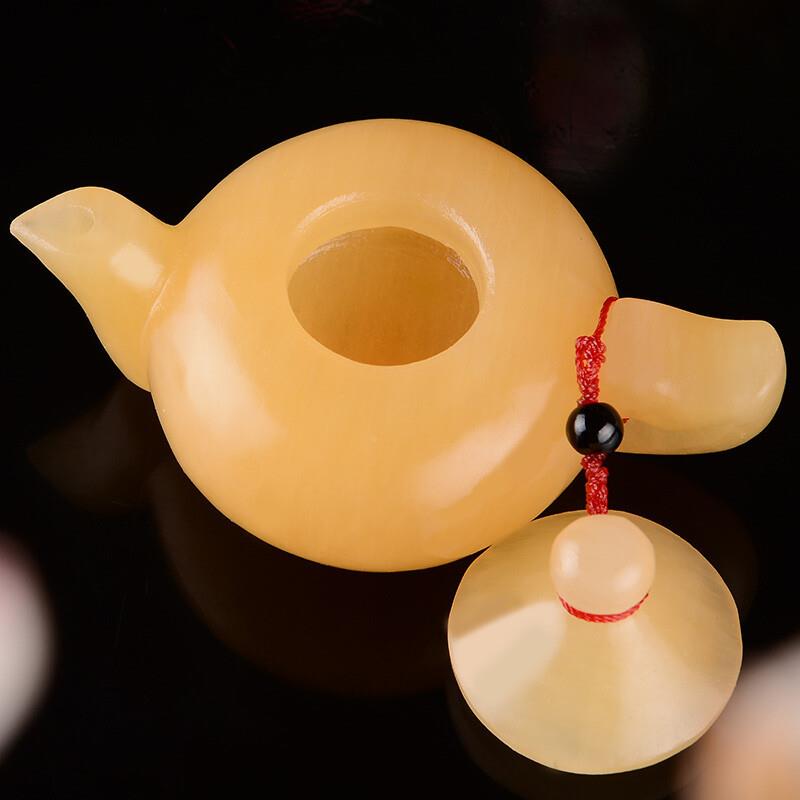 把家阿富汗玉把把壶手件酒壶壶茶壶摆238212厂件玉手玩件