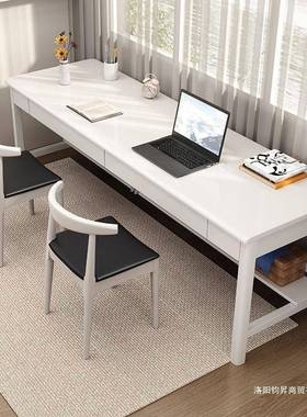 木书初桌双人学习代桌简实约现电脑桌家用中生写字桌QLM办公桌长