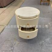 油风床头柜卧替代奶品小室OLH 0户型边几童女孩儿窄带灯一体创