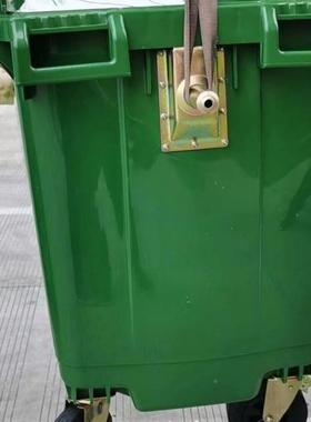 660L铁质垃环圾桶大容量户外卫皮圾箱农铁村防火桶分垃类铁FWR垃