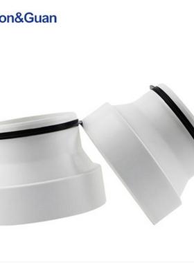 鸿冠HDD-1050/12P超静音流HDD-100/管道风机4寸5寸单向流风机斜鸿