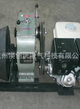 大卷筒绞磨芯收线油机3T5T汽油柴磨式机动08194绞磨芯磨收线机