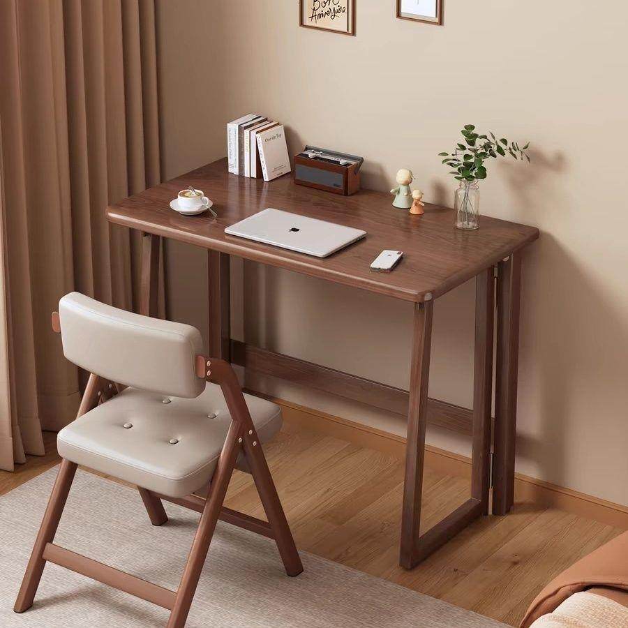 GRK电脑学生家用办书桌卧室桌可电折公叠竞桌椅套装工作台便携小