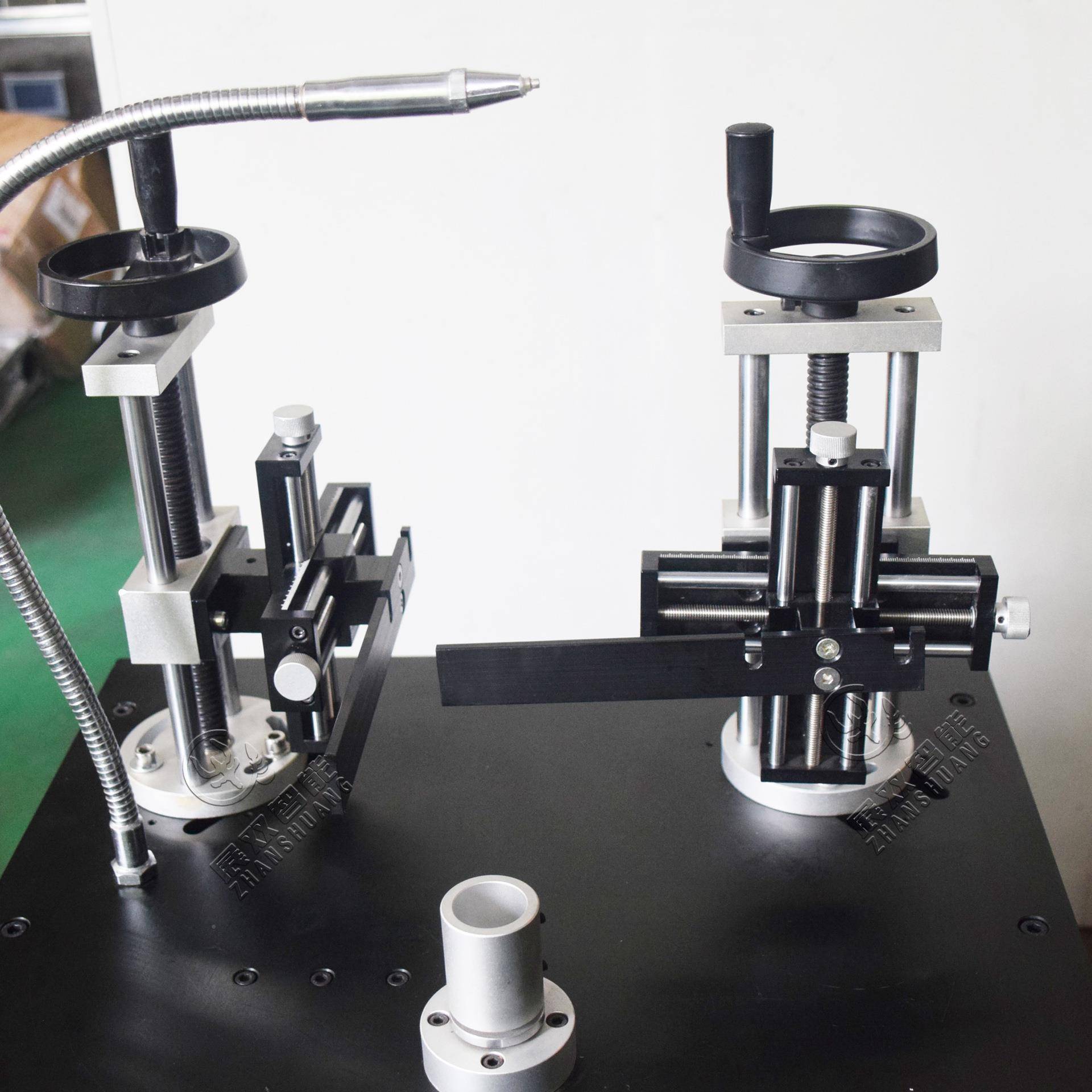 展双小微调十微ZS-WT02调支架喷码机调平台旋转平微台工装字配件