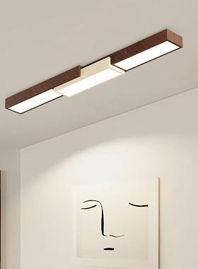 led新款AXM灯奶油风长条过道灯灯走廊灯阳古台玄关吸顶现代简约中