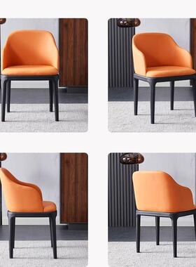 0YFJ有扶手八角YWX椅实木椅高餐子餐约椅家用简现代轻奢档厅吃饭