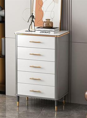 轻奢斗柜五WEK斗简约现卧室抽屉柜收纳柜代客厅视电边柜靠墙储柜