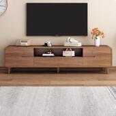 电视客家用小户茶几厅组合OUT简约现代落地式 圆型角2柜025年新款