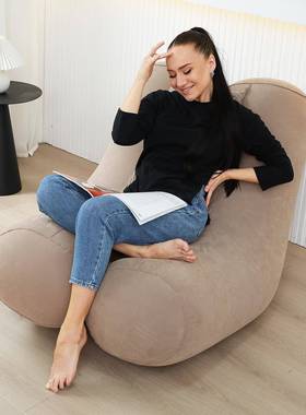 款充气发摇摇乐充气沙发椅植新绒pvc充气摇摇椅可沙叠JGD折充气沙