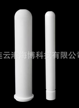 定制AlXIH2TiO5保管陶瓷套管带兰法钛酸铝陶瓷护液管铝液升铸造