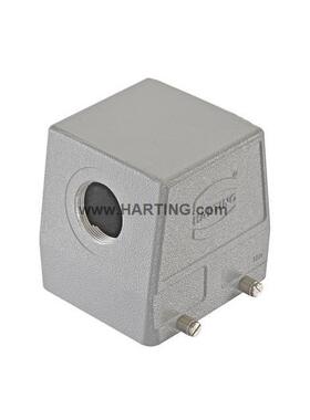 19003205273980hartngHAN32iB双扣上壳侧出线重载连接器M32