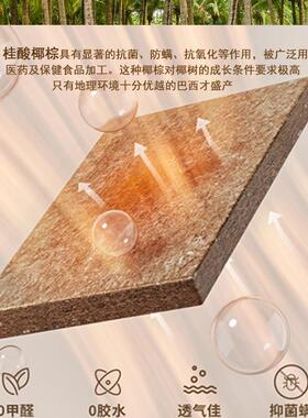 然椰棕床垫脊黄麻席梦思垫子老10cm棕天榈家用儿童IFY薄乳椎人胶