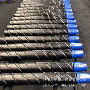 73*1刻槽钻杆煤矿质探水坑道钻机钻杆刻螺旋8φ42φ59槽地米钎杆