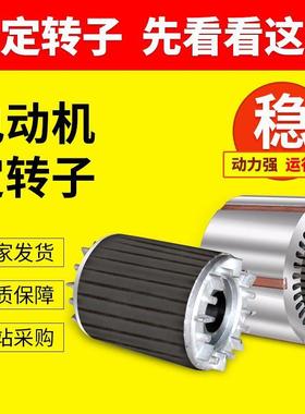 YE2系列2极定转子100L112M3千瓦4KW单相三相全铜线圈电机配件