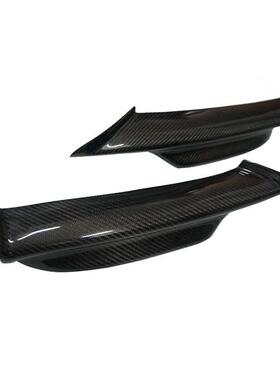 适用于2006-19年宝马3系E90MTECH前下唇包角改装轻量化碳纤维下巴