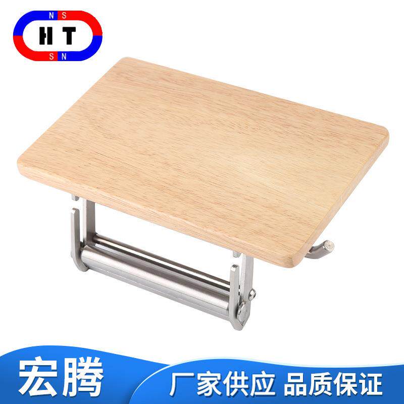 金属纸巾架304不锈钢厕纸架免打孔实木卷纸架磁性卷纸架