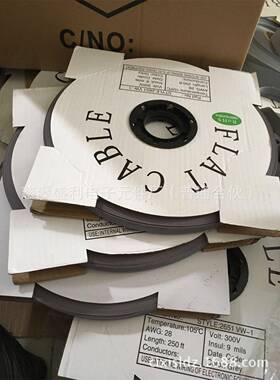 灰排线LED显示屏排线FC-10P可压2.54MM压线头2*5P