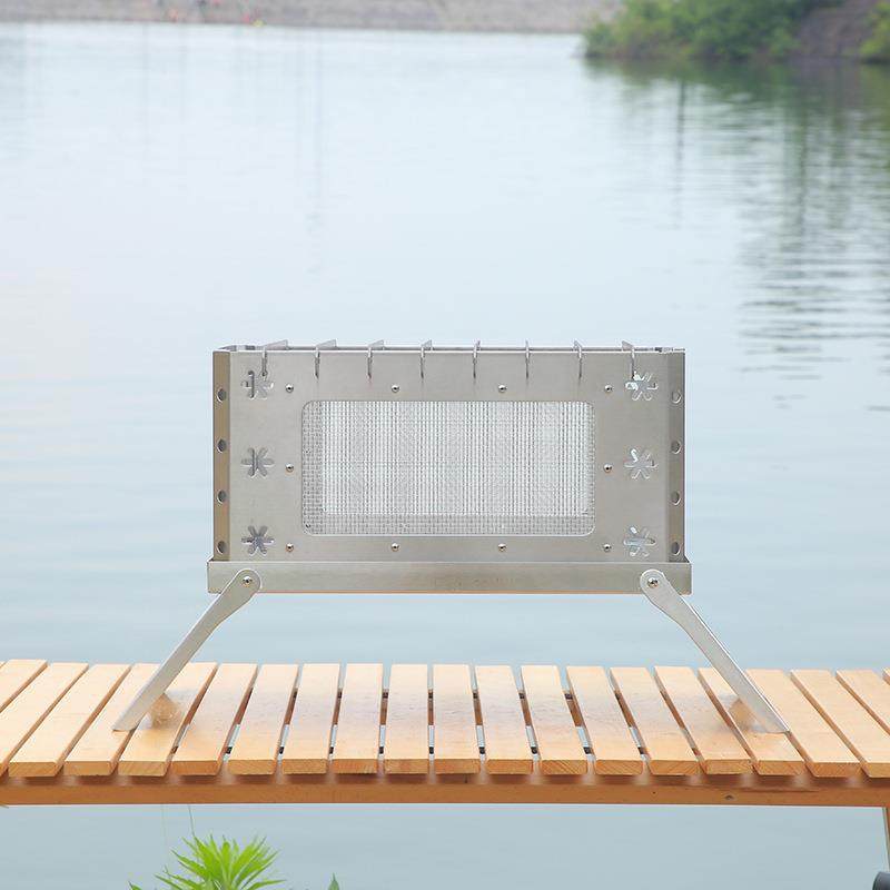 家用户外多功能不锈钢可折叠烤火取暖烧烤炉便携取暖烧烤架炭火炉,收纳整理,烫衣板及配件,淘宝优惠券,粉丝福利购,淘宝优惠卷