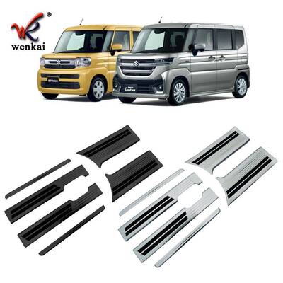 适用于SPACIA改装门槛条SPACIACOSTOM内饰改装车门迎宾踏板门槛