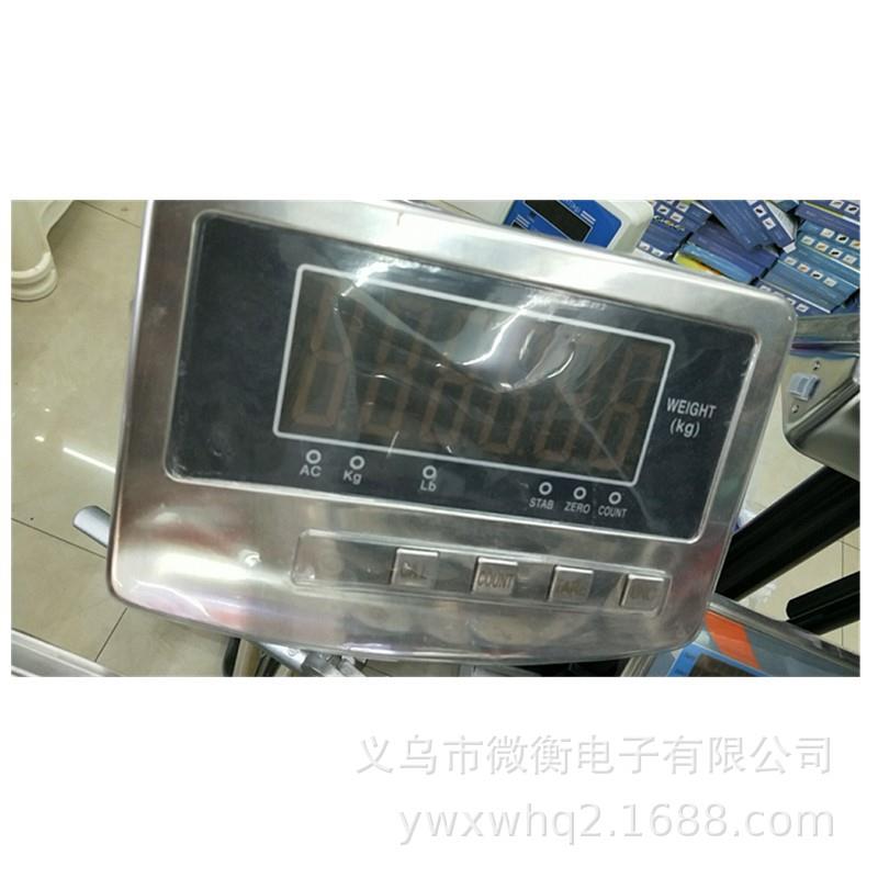 2018新款电子台秤表头钢按键大屏幕红字计重表头计重仪表T-607W+B