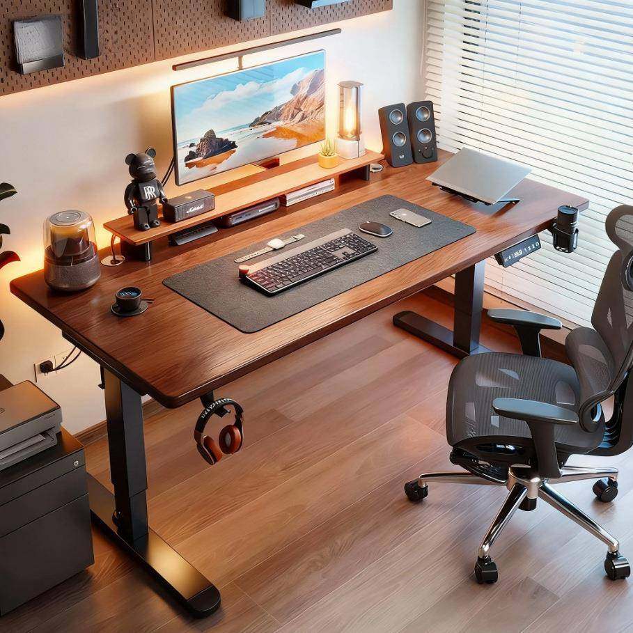 实木电动升降桌智能电脑桌家用书房书桌电竞桌办公桌可升降工作台,纺织面料/辅料/配套,纺织机械配件,淘宝优惠券,粉丝福利购,淘宝优惠卷
