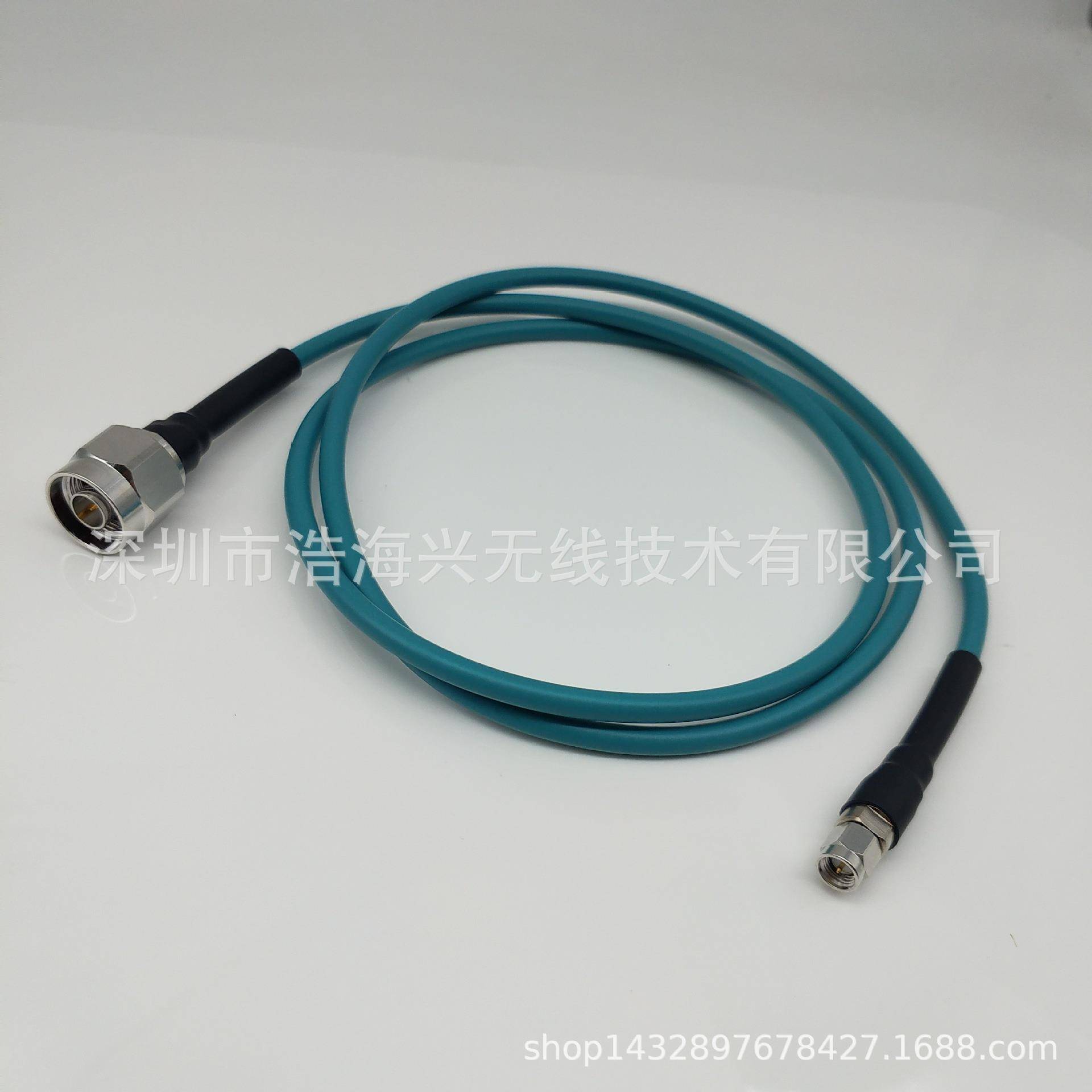 网分测试线频谱射频组件N-J转SMA-J公头转接线射频跳线18G连接