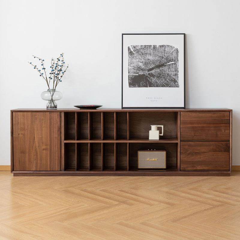 北欧黑胡桃木边柜电视柜储物柜现代简约多功能书柜胡桃木餐边柜组,机械设备,其他机械设备,淘宝优惠券,粉丝福利购,淘宝优惠卷