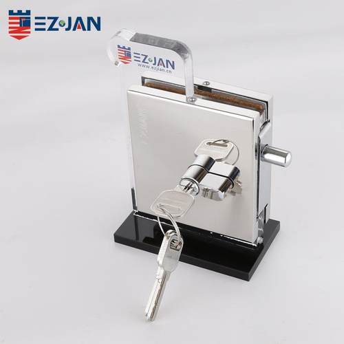 供应玻璃门锁玻璃门配件门夹配地弹簧铝合金门锁