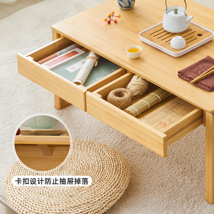 飘窗炕几小桌子榻榻米炕桌阳台喝茶小矮桌轻奢小茶几坐地书桌