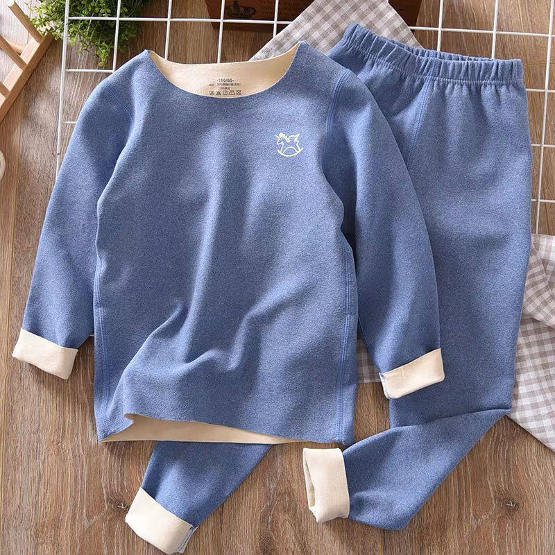 德绒儿童无痕保暖内衣套装男童双面秋冬中大童自发热女童秋衣秋裤,童装/婴儿装/亲子装,内衣套装,淘宝优惠券,粉丝福利购,淘宝优惠卷