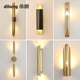 简约新款 带光源壁灯设计师酒店楼梯过道客厅背景墙卧室床头灯具
