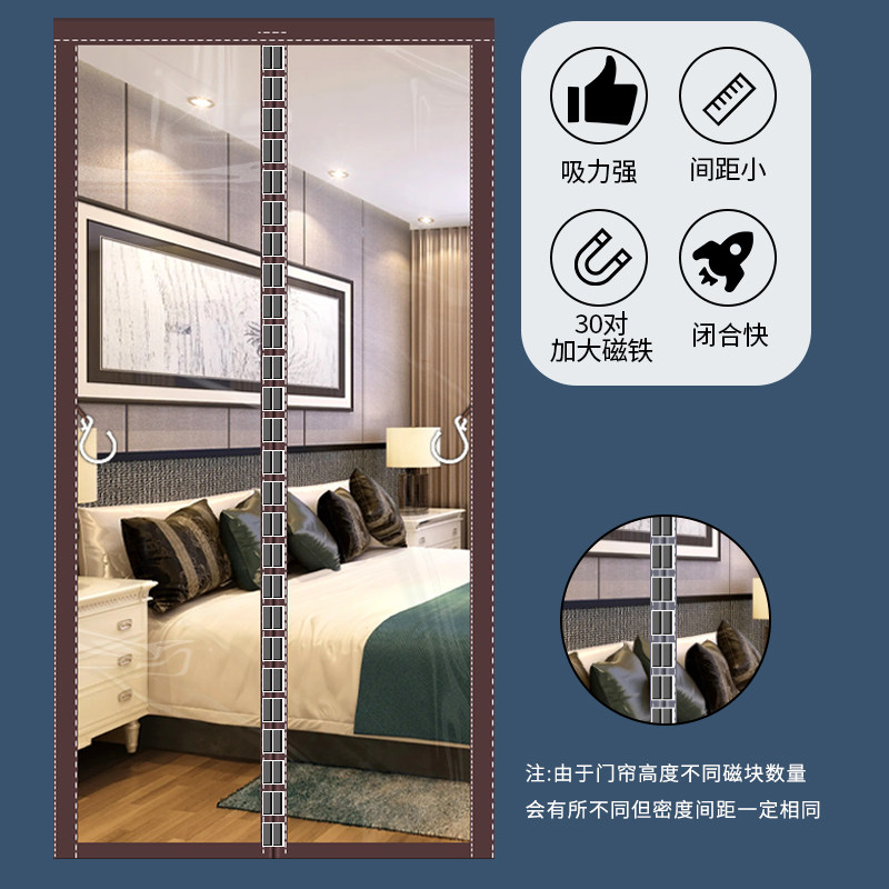 空调门帘家用磁性隔断窗磁吸挡风遮挡帘自吸透明魔术贴免打孔夏季,居家布艺,门帘,淘宝优惠券,粉丝福利购,淘宝优惠卷