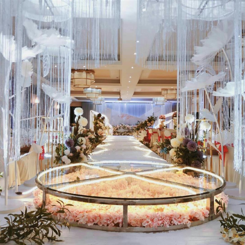 定做婚庆加高银丝长度加粗加密扁银线帘门帘挂帘客厅卧室隔断玄关