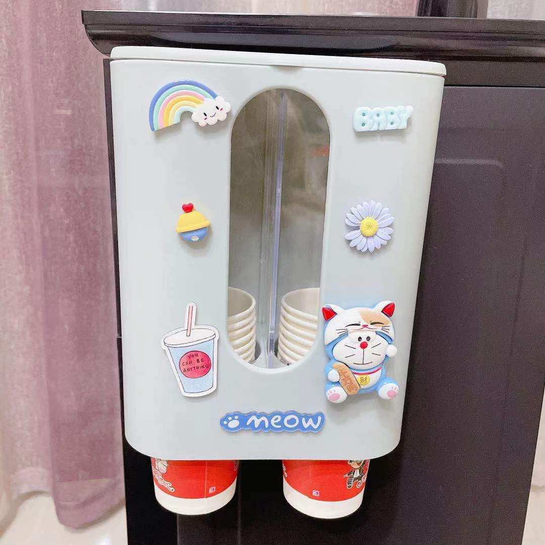 一次性水杯子架自动取杯器饮水机纸杯架挂壁置物架家用落杯免打孔,家庭/个人清洁工具,杯架,淘宝优惠券,粉丝福利购,淘宝优惠卷