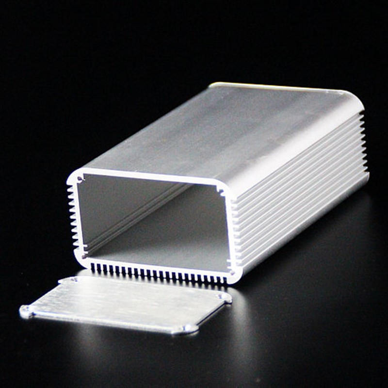 铝合金外壳 铝型材外壳 铝盒 铝壳 壳体 电源盒 仪表壳体 80*45